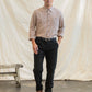 Camicia Larson in chambray ruggine
