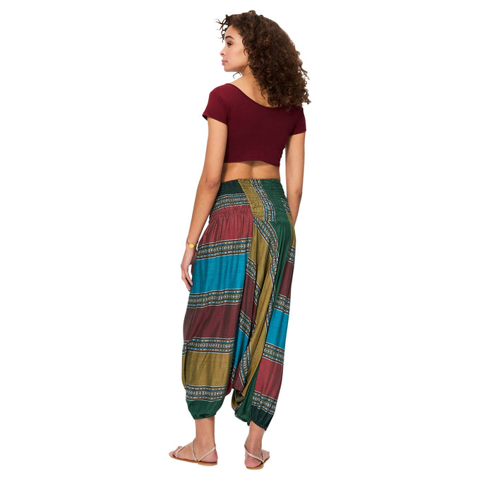 Pantaloni Harem Estivi Boho 3 in 1