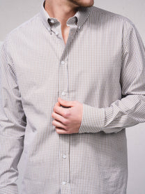 Camicia classica a quadretti in cotone