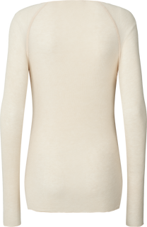 Maglia in lana Amalie bianco sporco