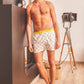 Boxer in cotone biologico con stampa ananas