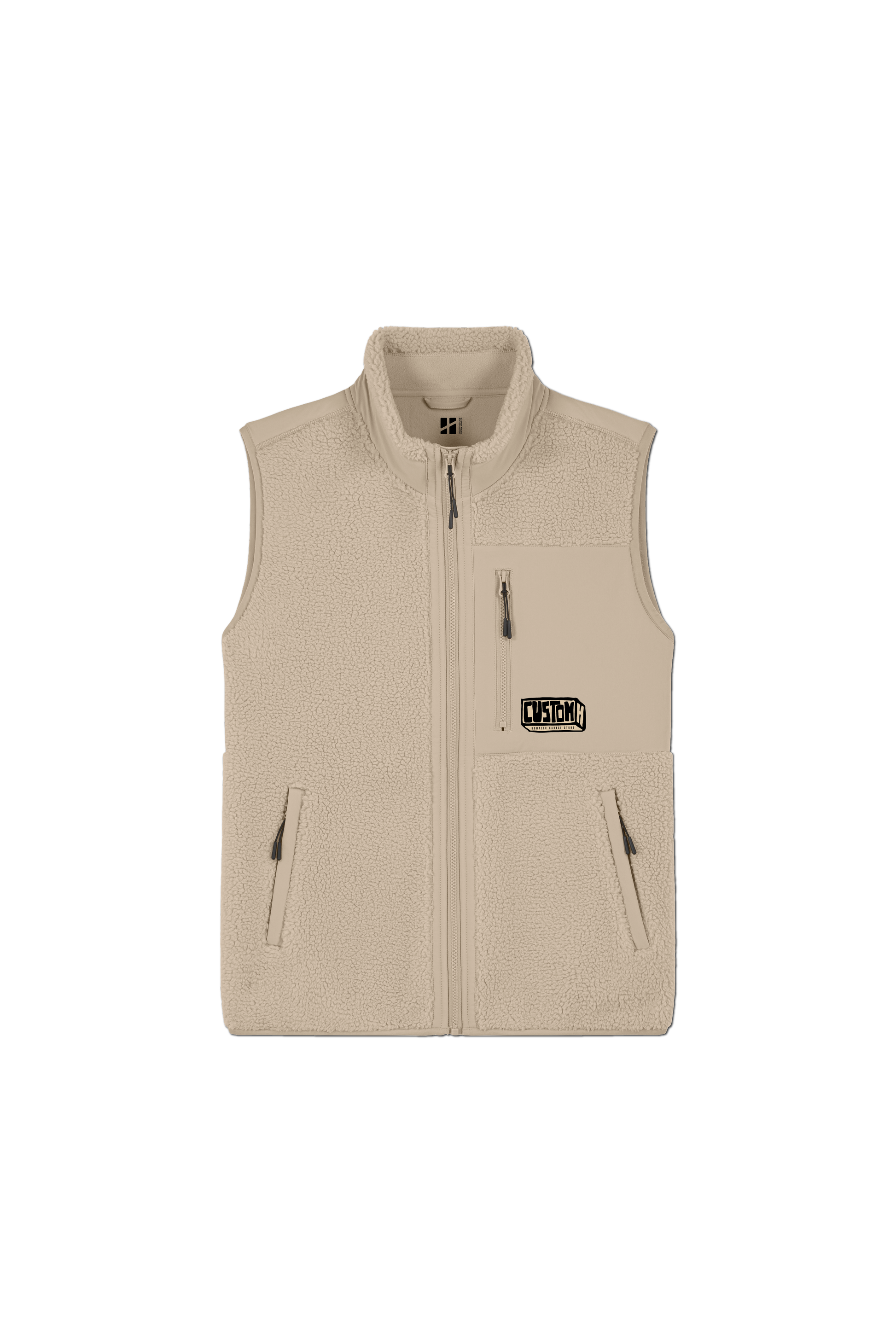 Gilet in pile Born in Madrid