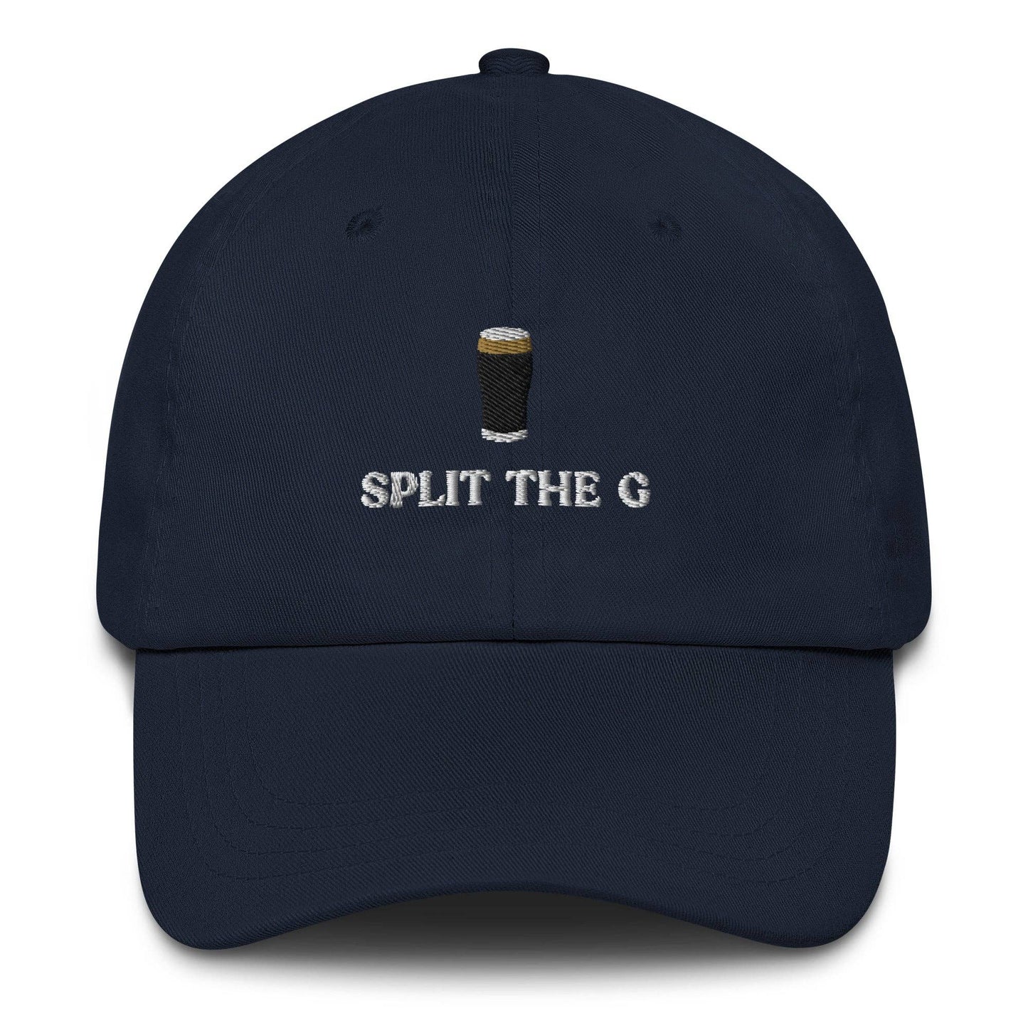 Cappellino da baseball con ricamo "Split The G"