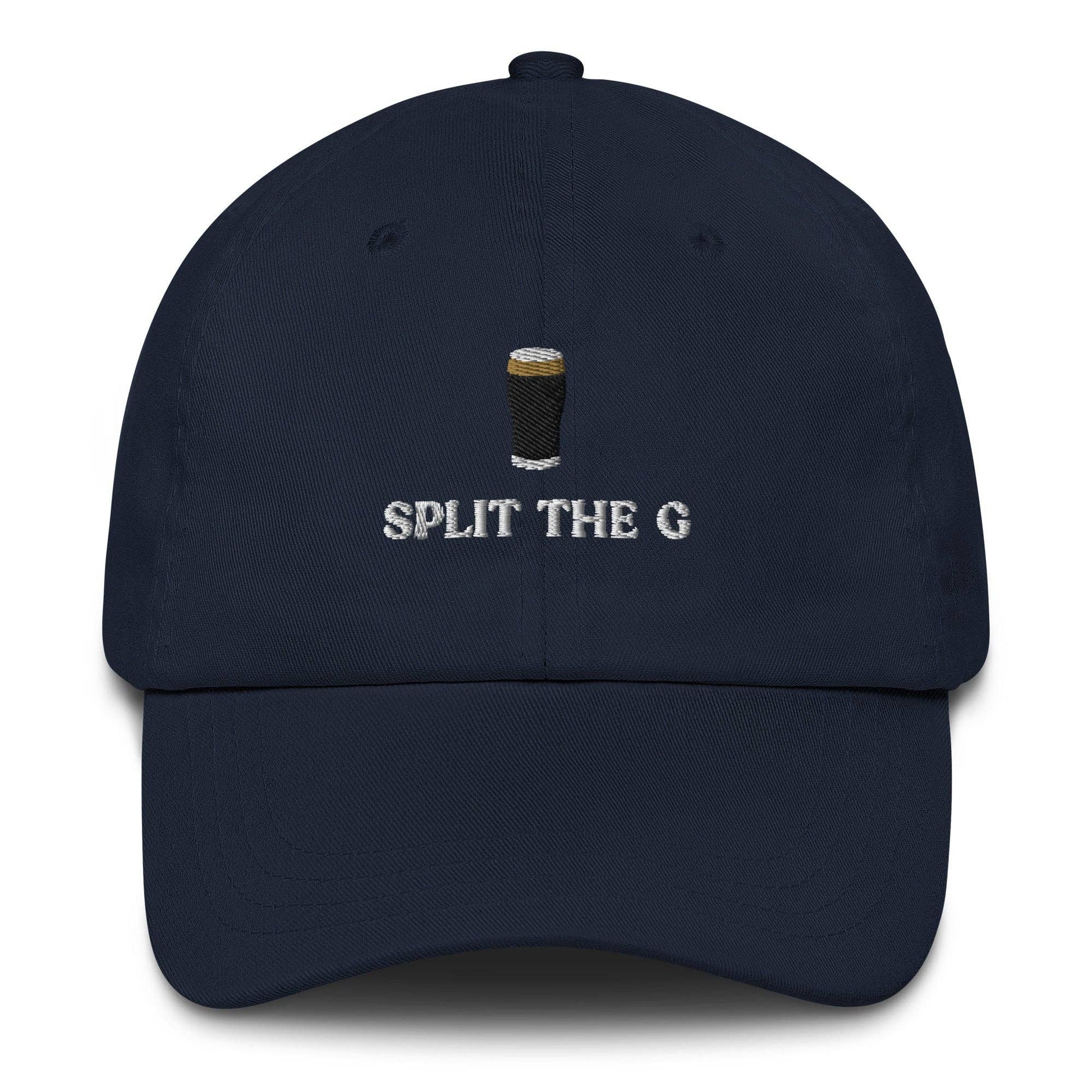 Cappellino da baseball con ricamo "Split The G"