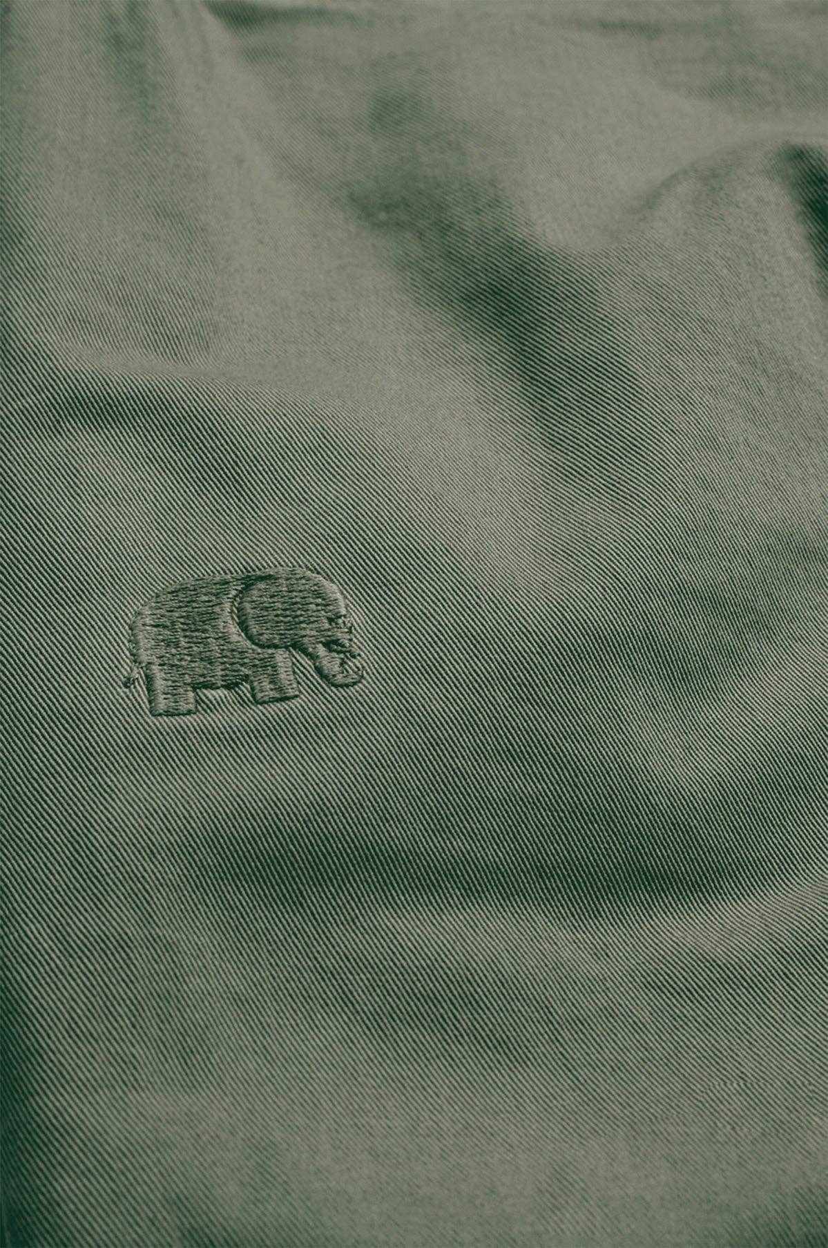 Pantaloni da arrampicata in cotone EcoDye color mentolo