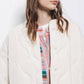 Giacca trapuntata oversize minimal