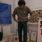 Maglia jacquard in cashmere Arte