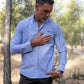 Camicia in flanella da uomo