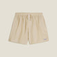 Shorts in lino color crema