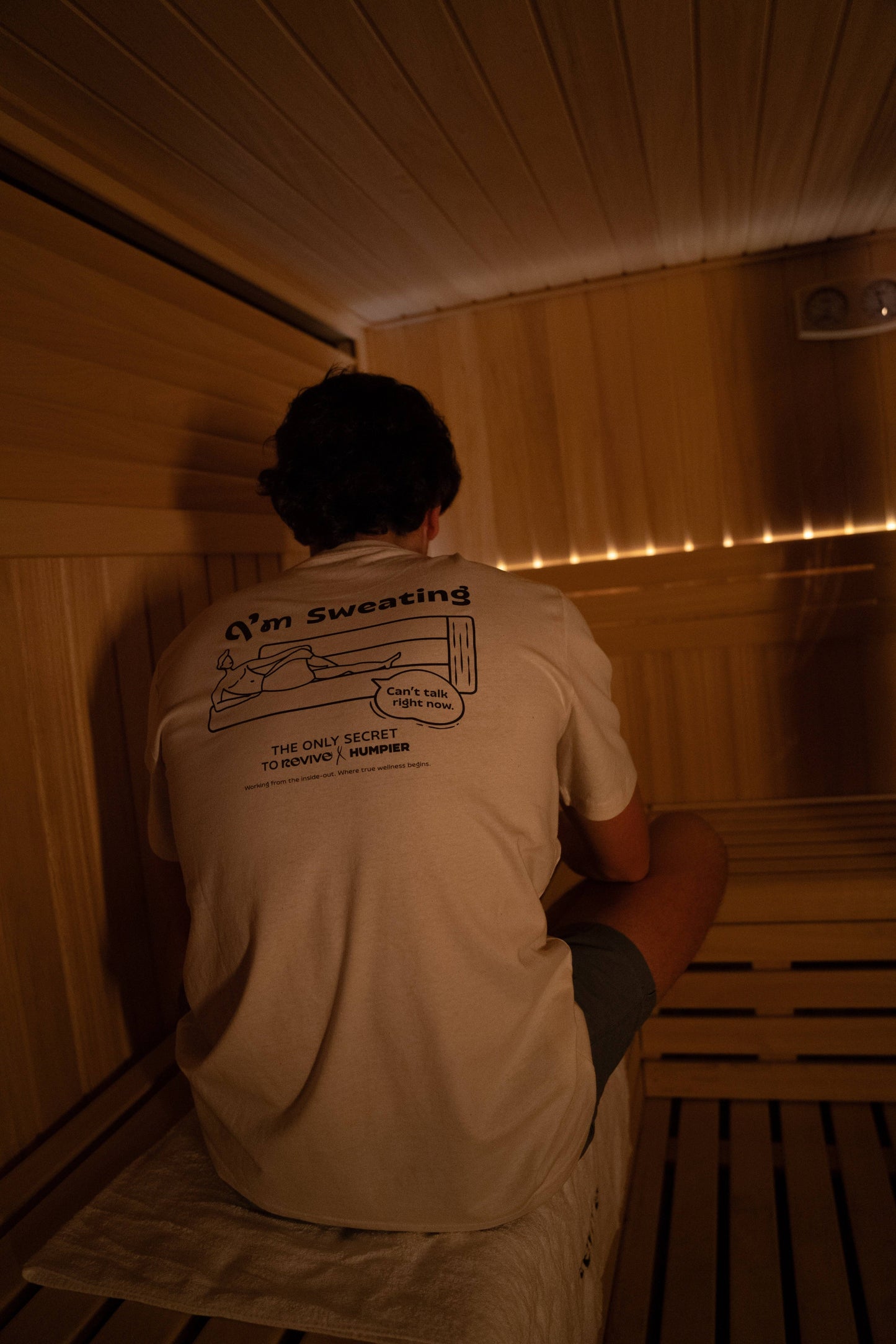 T-shirt Sauna Day in cotone biologico