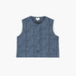 Gilet in denim Harper