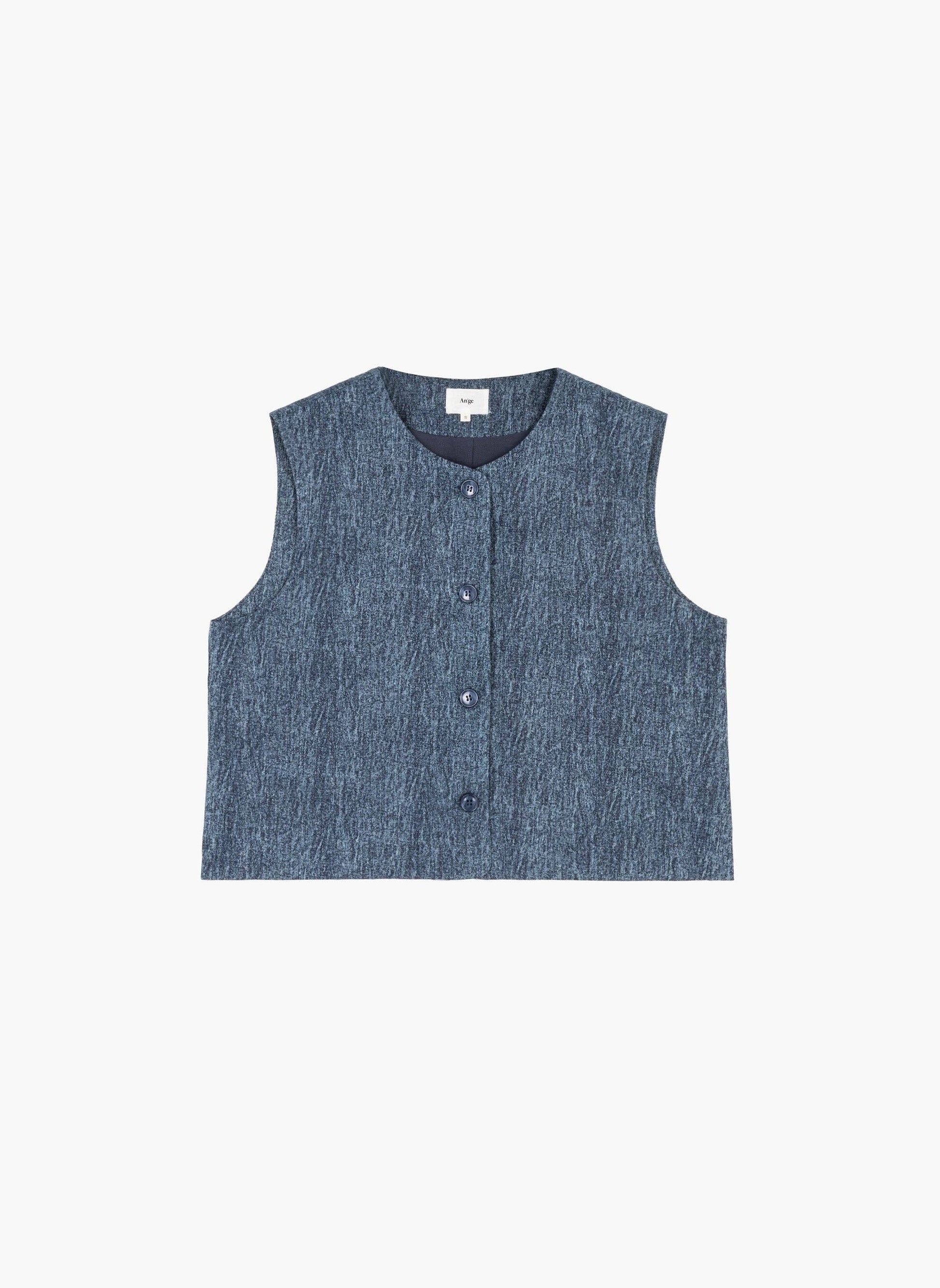 Gilet in denim Harper