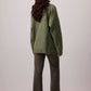 Maglione oversize effetto destroyed