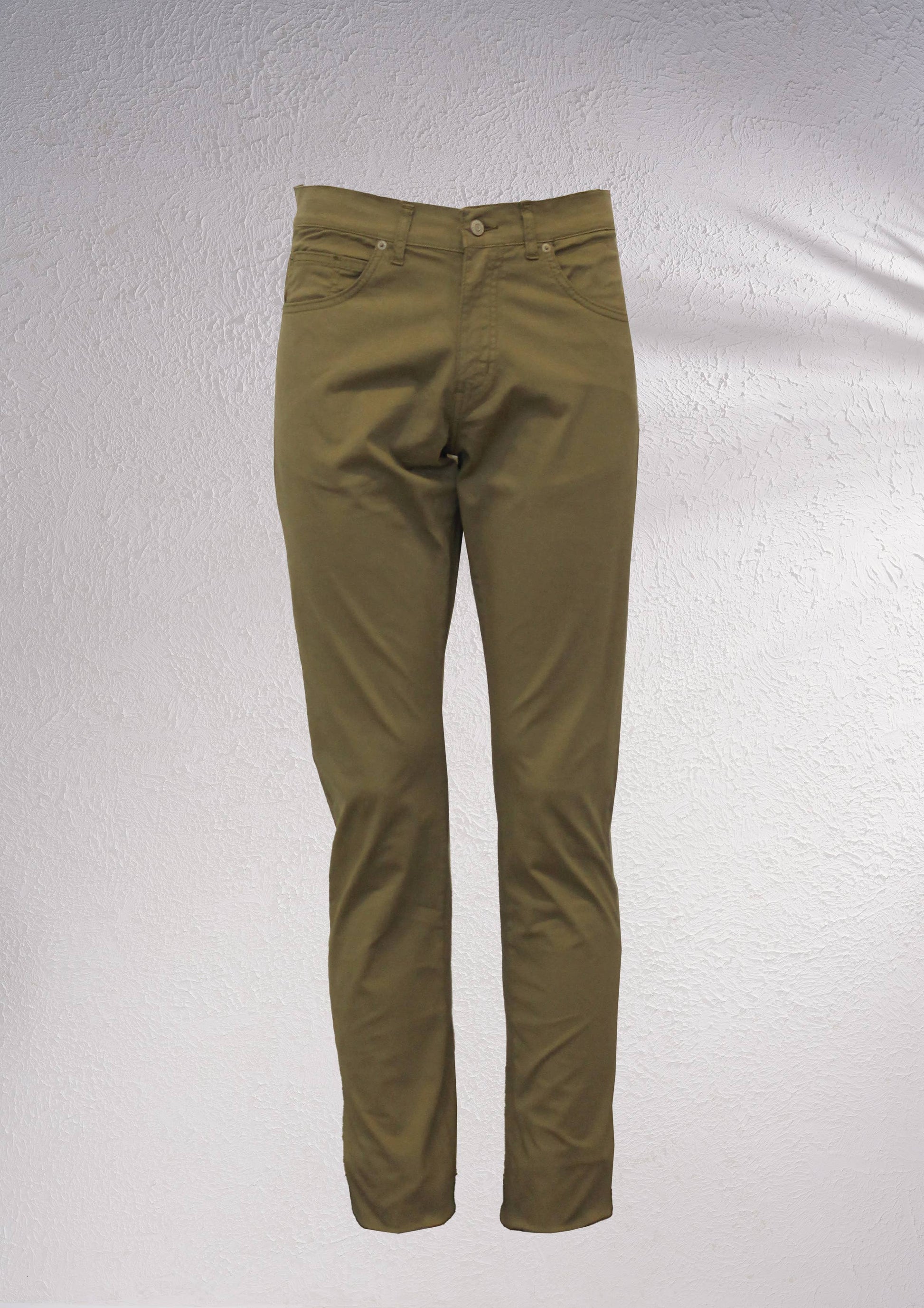 Pantaloni chino regular fit a cinque tasche