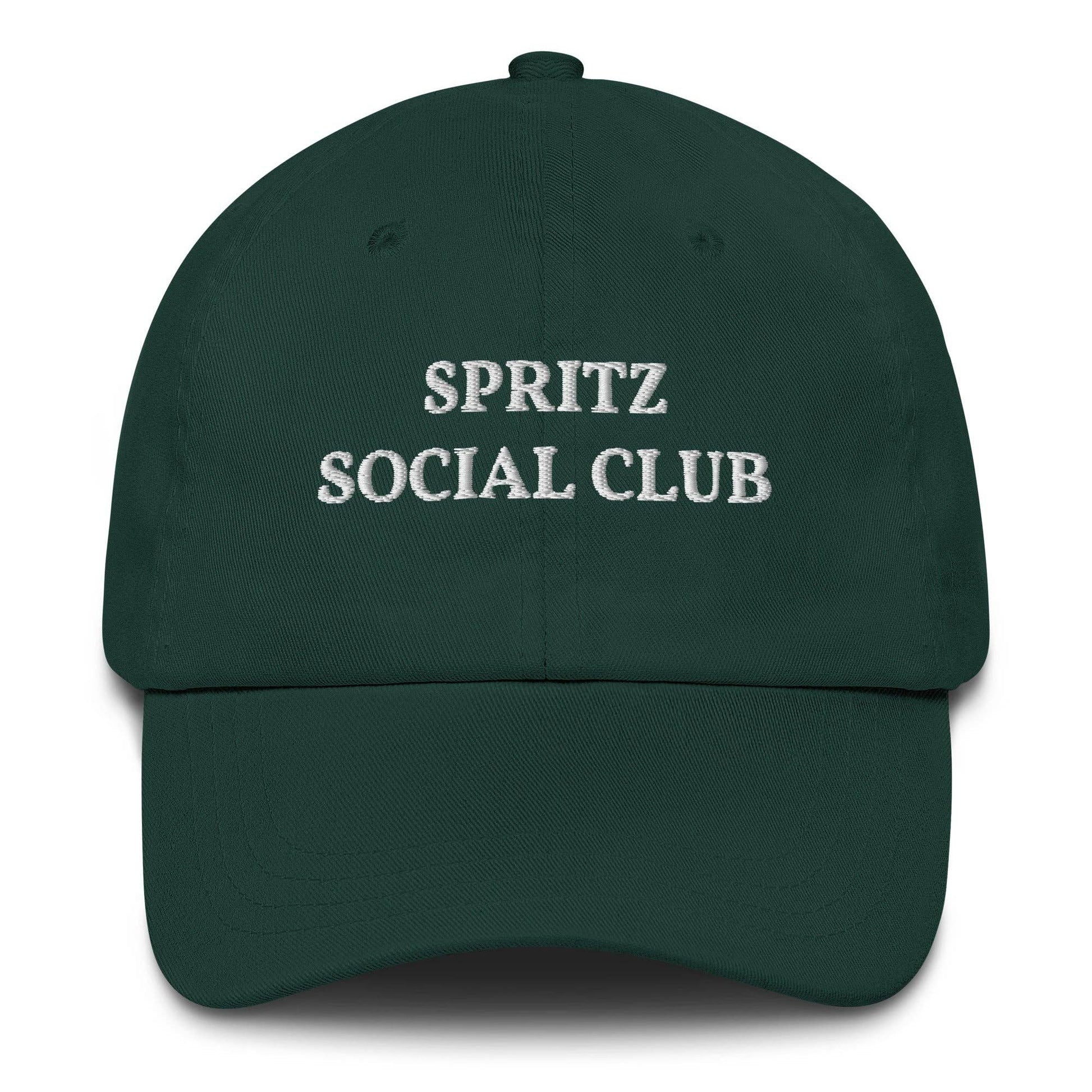 Berretto baseball Spritz Social Club ricamato