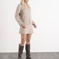Maglione Collo Alto Morbido Oversize