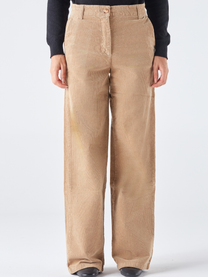 Pantaloni lunghi in velluto a coste