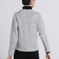 Cardigan in maglia traforata con bottoni