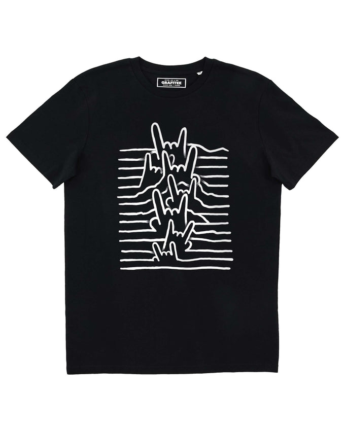 T-shirt unisex Division Rock ’n’ Roll con stampa musicale