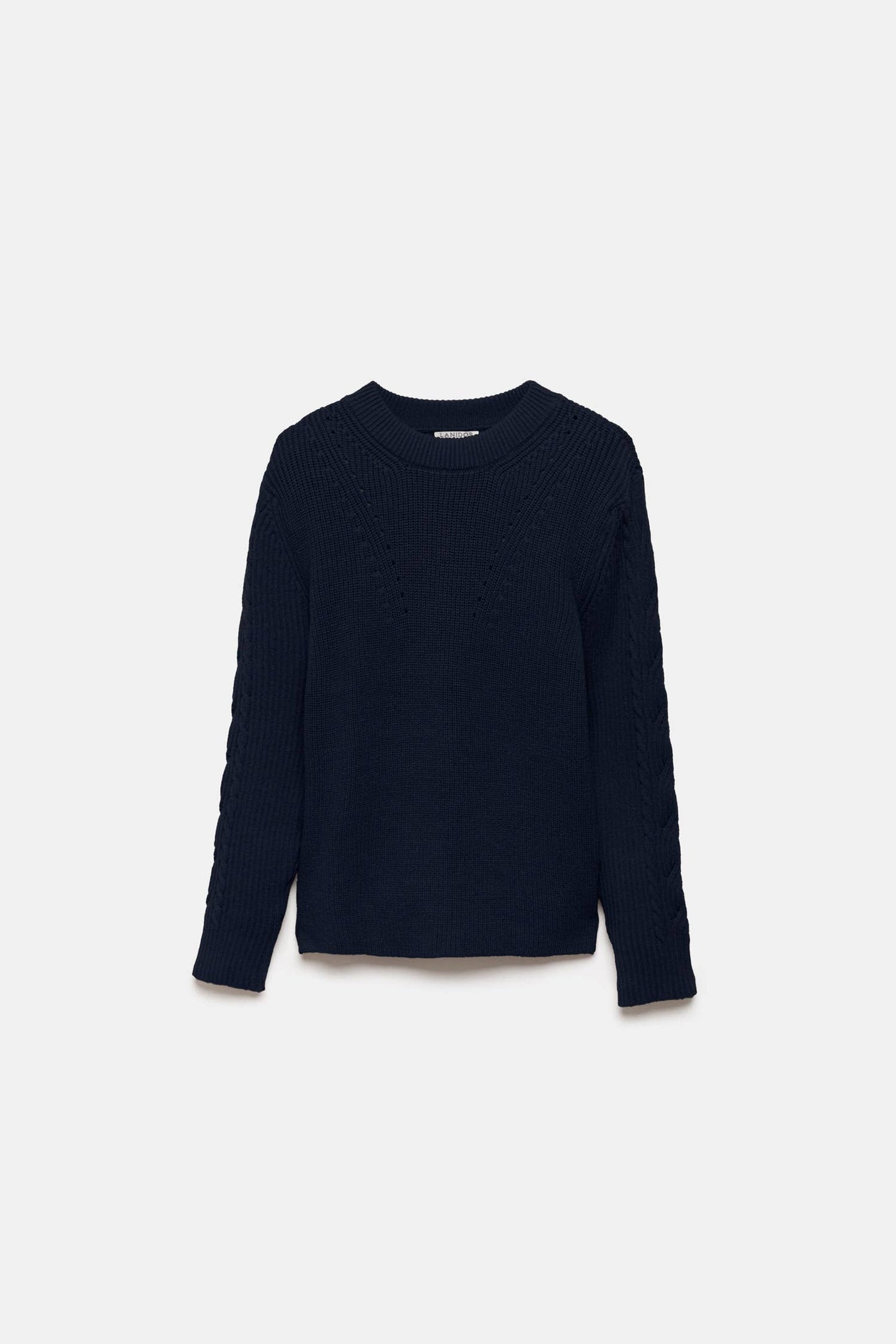 Maglione a maglia strutturata