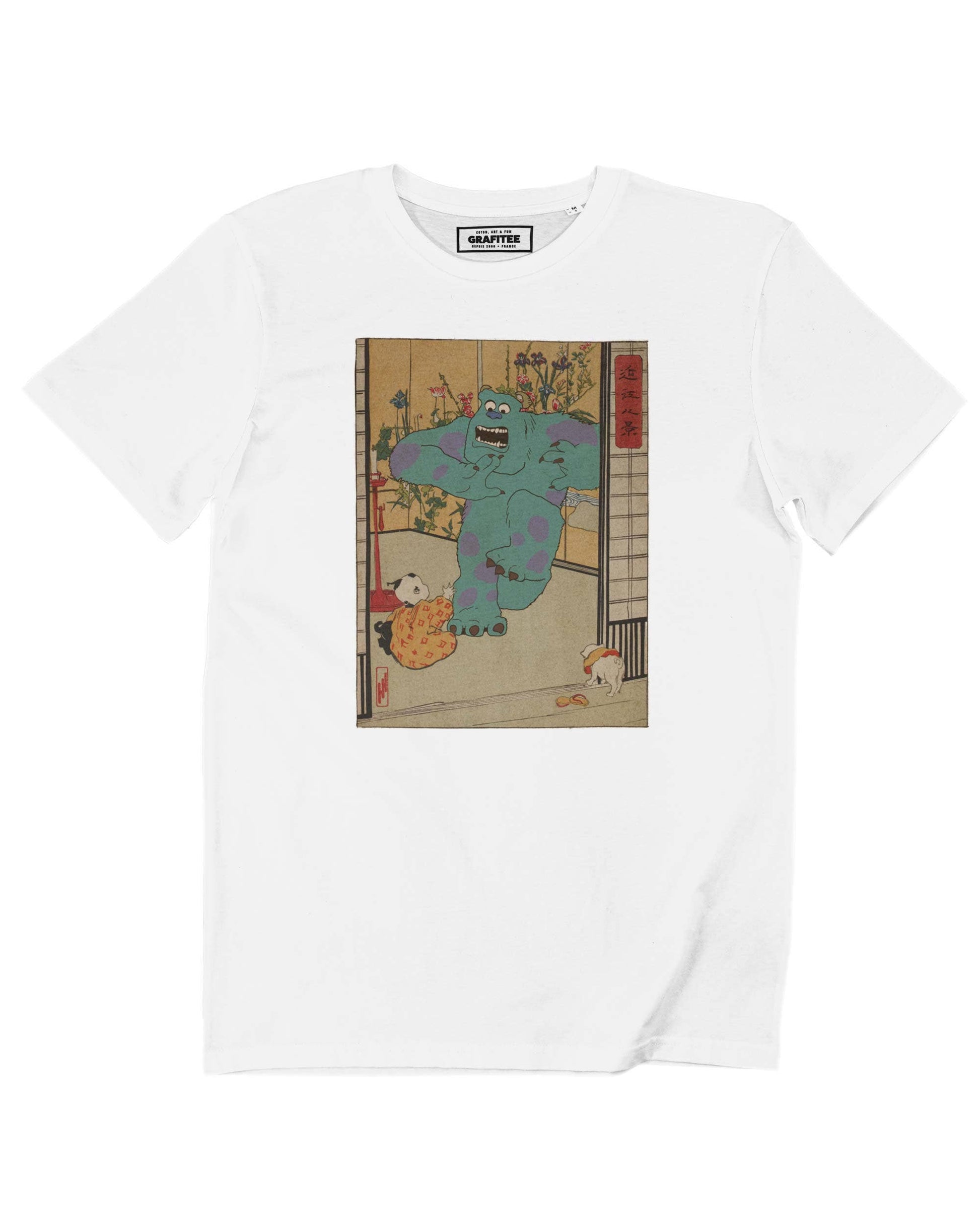 T-shirt unisex Scary Baby con stampa cartoon