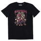 T-shirt unisex Brothers Band Mario & Luigi rock