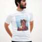 T-shirt unisex Alf Milkshake stile anni 80 in cotone biologico