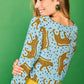 Camicia Encina con stampa ghepardo
