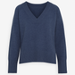 Maglione in lana con scollo a V