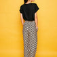 Pantaloni Conil a gamba dritta con vita elastica e coulisse