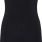 Vestito sottoveste in lana Anis nero