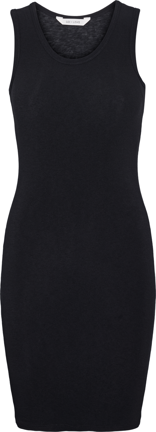 Vestito sottoveste in lana Anis nero