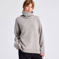 Maglione Vera in lana d’agnello GOTS grigio pietra