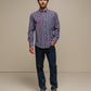 Camicia uomo in cotone 100% a quadri