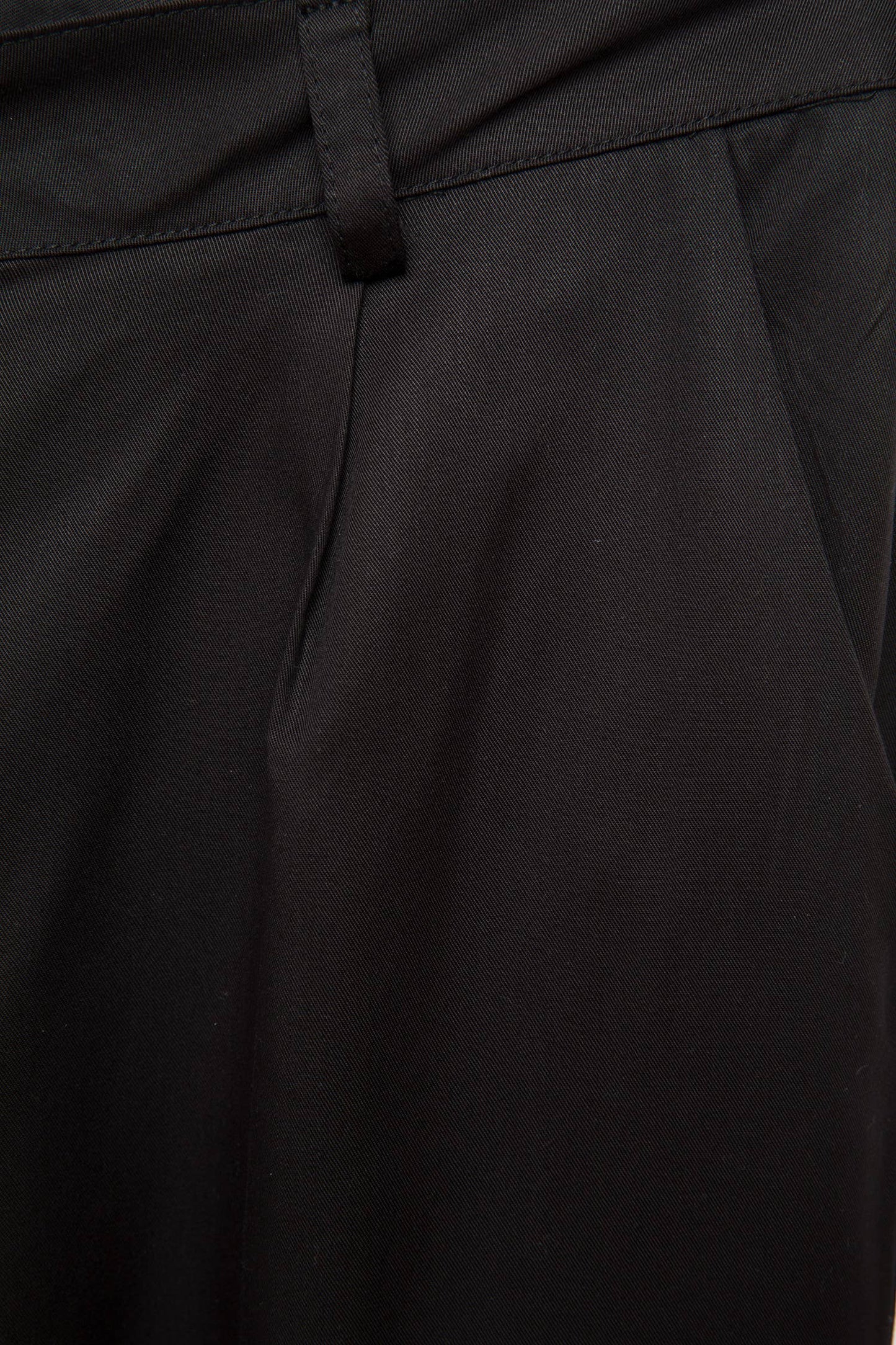 Pantaloni a pieghe dritti in lyocell