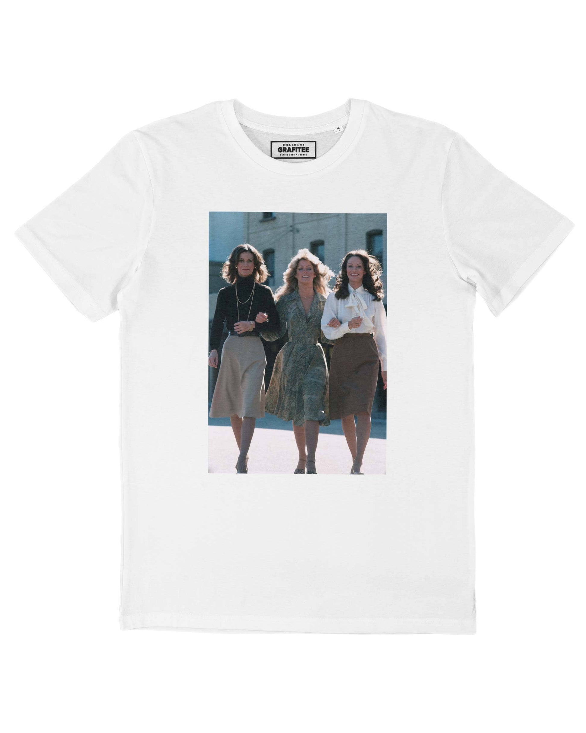 T-shirt Charlie’s Angels con stampa fotografica