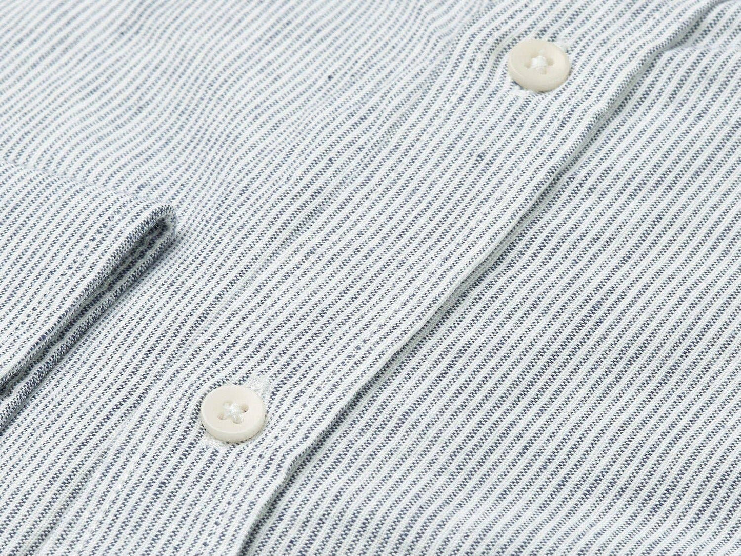 Camicia sartoriale su misura Bernina blu navy