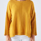 Maglione in maglia morbida con scollo tondo Nervo