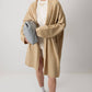 Cardigan oversize in maglia con tasche