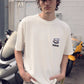 T-shirt Atlantico in cotone biologico con stampa