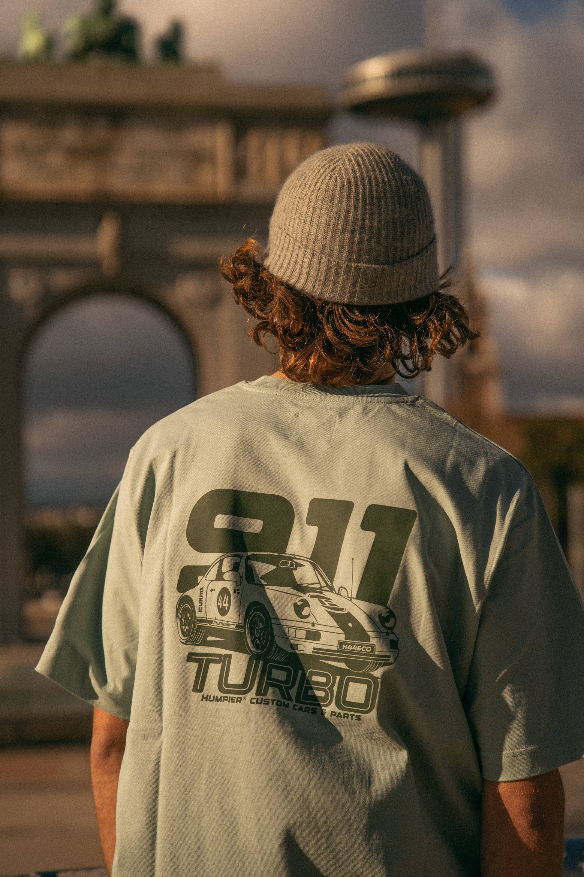 T-shirt Turbo in cotone biologico oversize