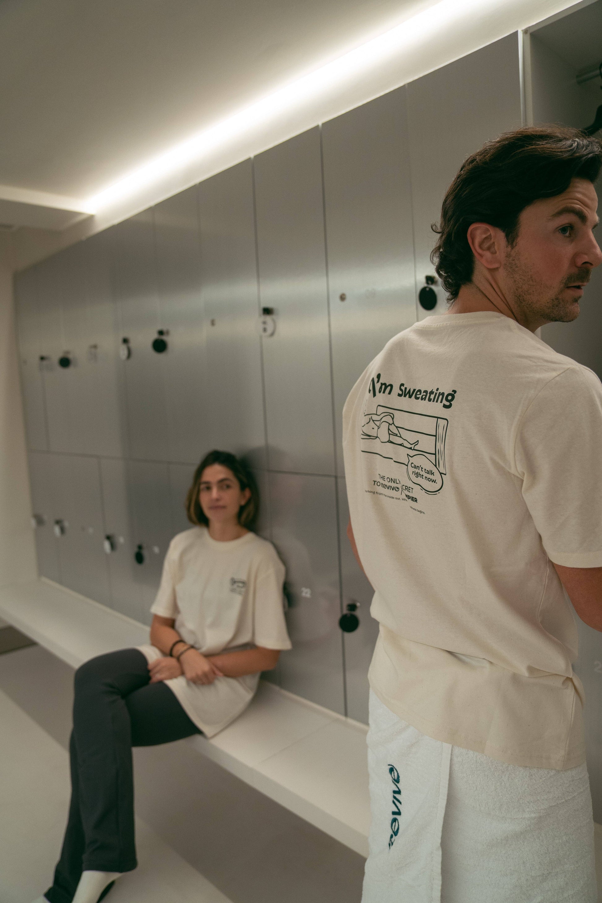 T-shirt Sauna Day in cotone biologico