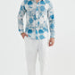 Camicia slim fit stampata premium