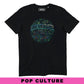 T-shirt artistica Ninfee con stampa ispirata a Monet