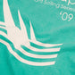 T-shirt Pigment Cup turchese medio in cotone organico