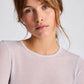 Maglia in lana Thyra a manica lunga color Lunar Rock