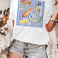 T-shirt oversize con stampa food gallery