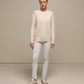 Maglione girocollo in maglia morbida da donna