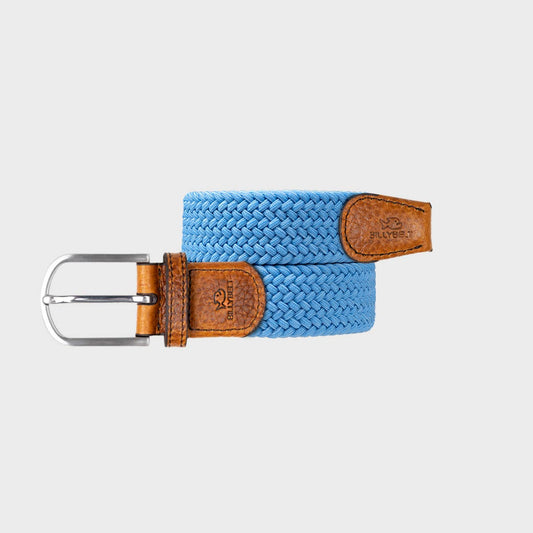 Cintura elastica intrecciata blu Alaska
