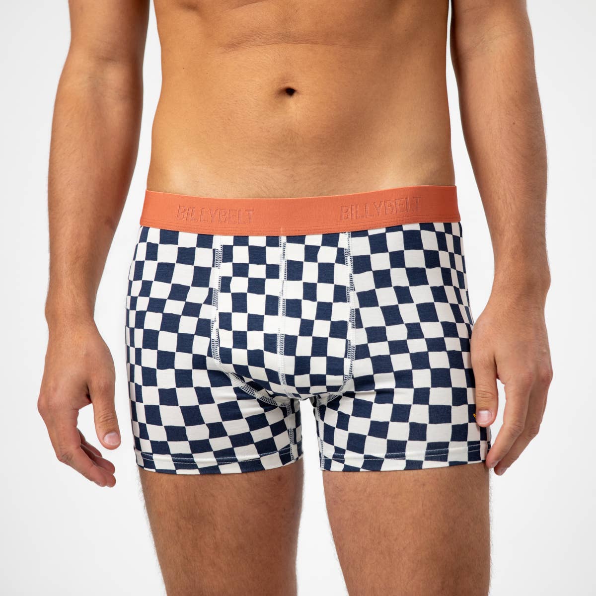 Boxer in cotone biologico a quadretti